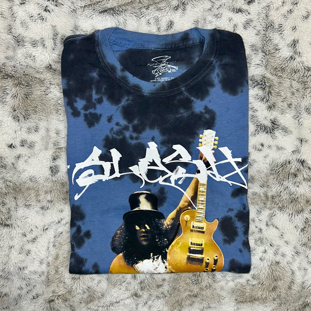 🆕 NWT Slash | Officially Licensed Tie Dye Band Tee | S/M